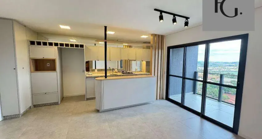 Apartamento com 2 dormitórios para alugar, 74 m² por R$ 4.420,00/mês - Gleba Palhano - Londrina/PR