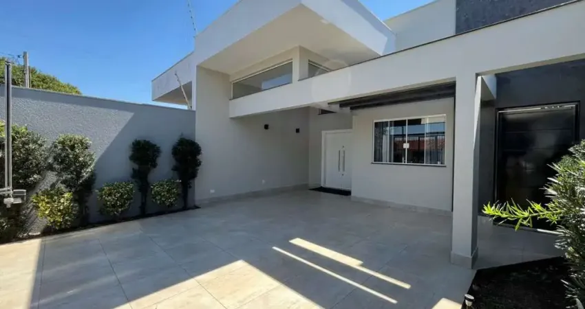 Casa para venda em maringá, parque das bandeiras, 3 dormitórios, 1 suíte, 2 banheiros, 2 vagas