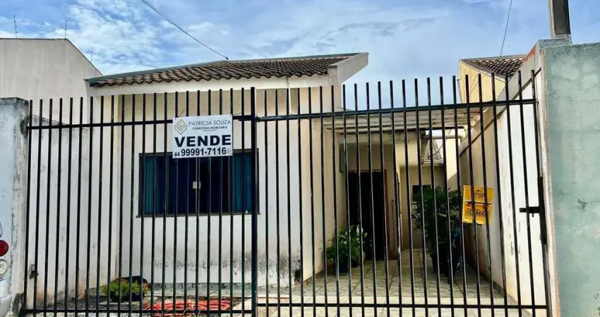 Casa para venda em maringá, jardim atami, 3 dormitórios, 1 suíte, 2 banheiros