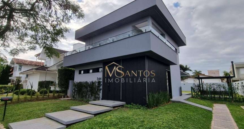 Casa com 4 dormitórios à venda, 195 m² por R$ 4.500.000,00 - Jurerê Internacional - Florianópolis/SC