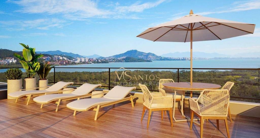 Apartamento com 2 dormitórios à venda, 66 m² por R$ 892.230,65 - Cacupé - Florianópolis/SC