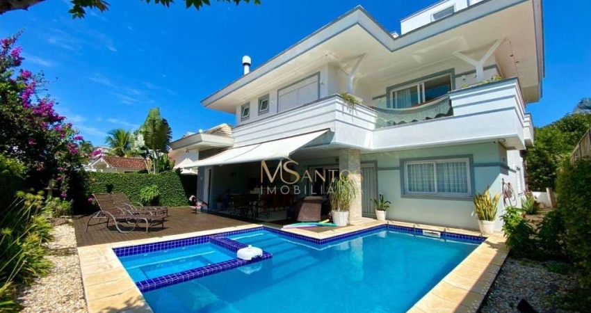 Casa com 5 Suítes à venda, 383 m² por R$ 5.000.000 - Jurerê Internacional - Florianópolis/SC