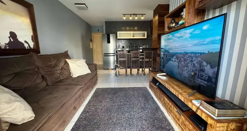 Apartamento com 1 dormitório à venda, 70 m² por r$ 1.090.000,00 - jurerê internacional - florianópolis/sc