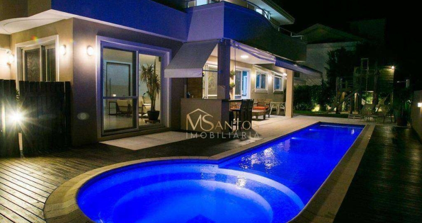 Casa com 5 dormitórios à venda, 436 m² por R$ 5.500.000,00 - Jurerê - Florianópolis/SC