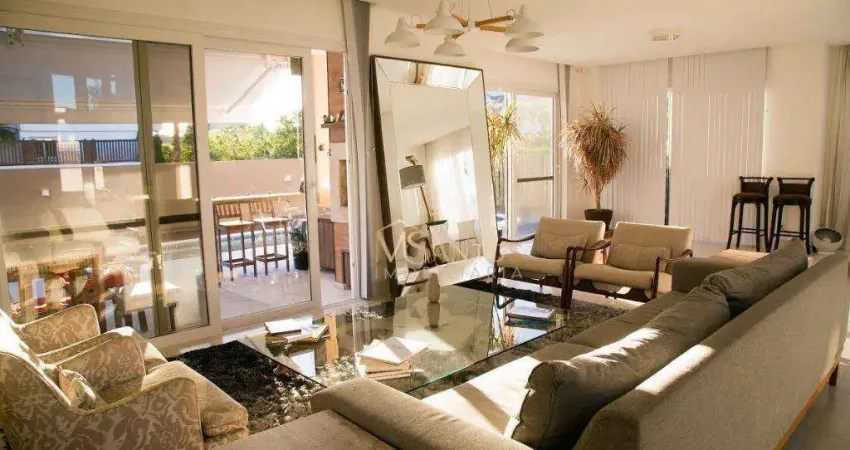 Casa com 5 dormitórios à venda, 436 m² por r$ 5.490.000,00 - jurerê - florianópolis/sc