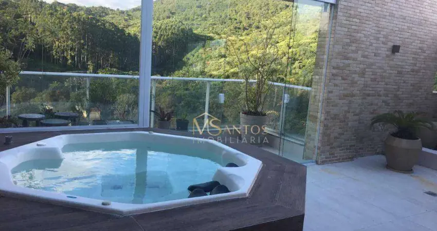 Cobertura com 2 dormitórios à venda, 156 m² por r$ 2.650.000,00 - itacorubi - florianópolis/sc