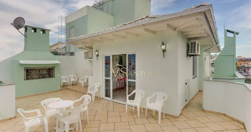 Cobertura com 2 dormitórios à venda, 139 m² por r$ 1.800.000,00 - canasvieiras - florianópolis/sc