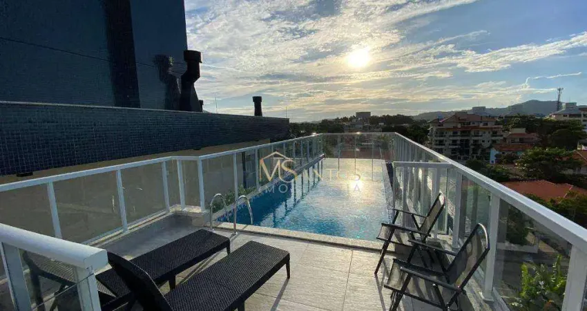 Apartamento novo com 2 dormitórios à venda, 61 m² por r$ 810.670 - ingleses - florianópolis/sc