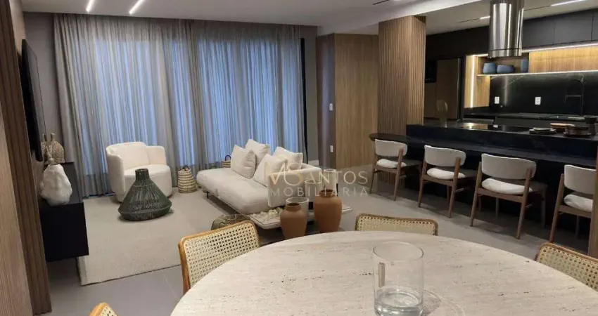 Apartamento com 3 dormitórios à venda, 149 m² por r$ 4.750.000,00 - jurerê - florianópolis/sc