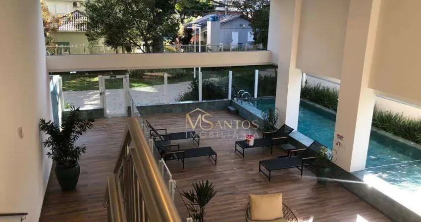 Apartamento com 3 dormitórios à venda, 104 m² por r$ 2.790.000,00 - jurerê - florianópolis/sc