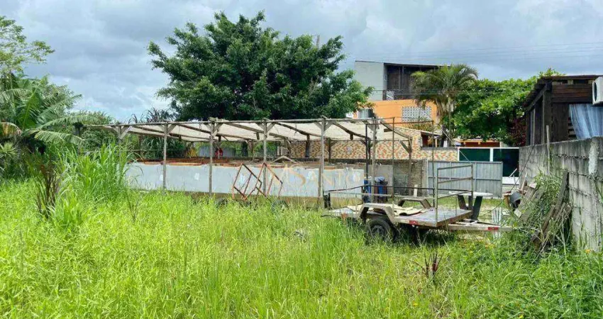 Terreno à venda, 450 m² por r$ 689.000,00 - cachoeira do bom jesus - florianópolis/sc