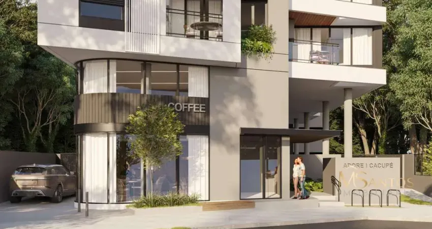 Apartamento Garden à venda, 93 m² por R$ 1.119.359,88 - Cacupé - Florianópolis/SC