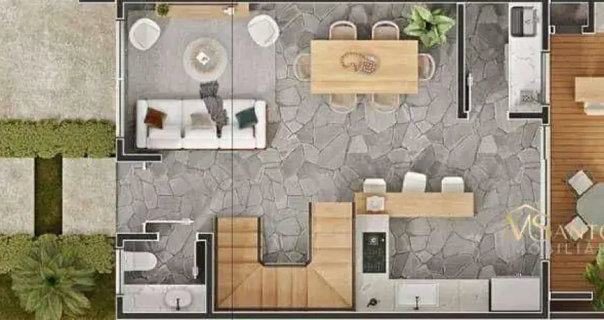 Casa com 3 dormitórios à venda, 241 m² por R$ 1.350.000 - Vargem Do Bom Jesus - Florianópolis/SC