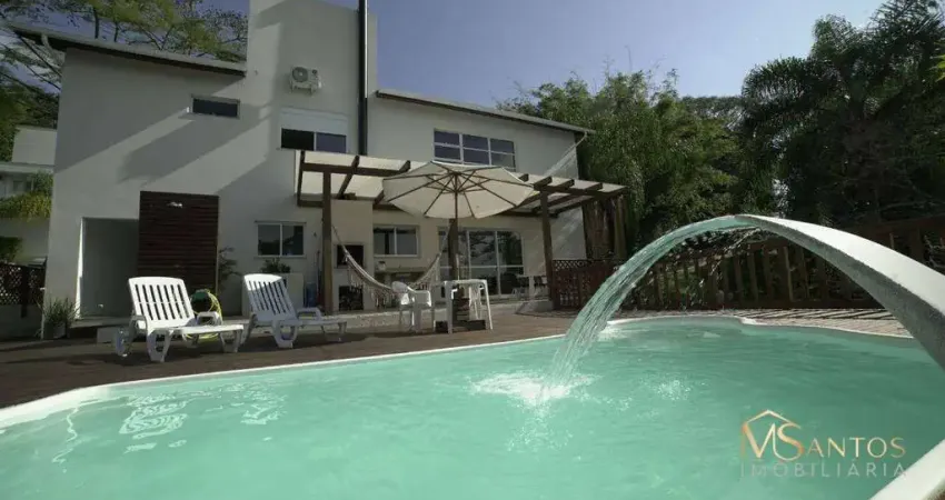 Casa com 3 dormitórios à venda, 350 m² por r$ 3.200.000,00 - canasvieiras - florianópolis/sc