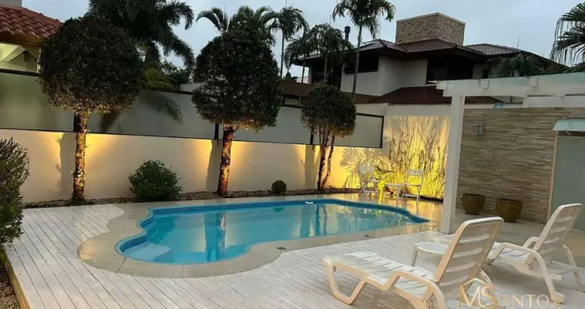 Casa com 3 dormitórios à venda, 300 m² por r$ 4.256.000,00 - jurerê internacional - florianópolis/sc
