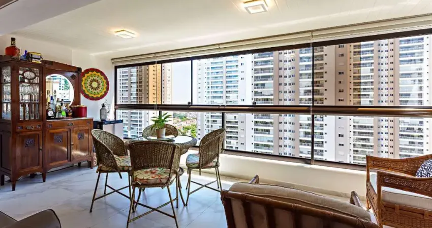 Espetacular apartamento tipo para venda em morumbi com 4 quartos, sendo 3 suítes, 195m²