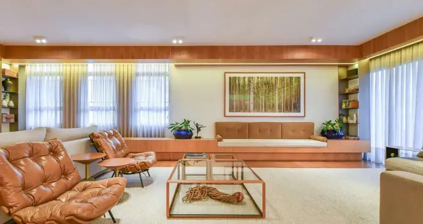 Funcional apartamento tipo para venda em jardim américa com 3 quartos, sendo 1 suíte, 222m²