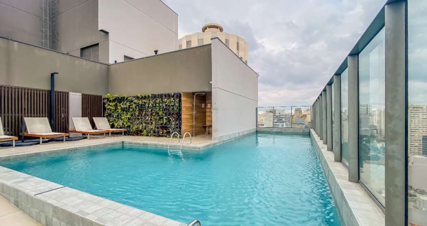 Aconchegante studio para venda em República com 1 quarto, 22m²
