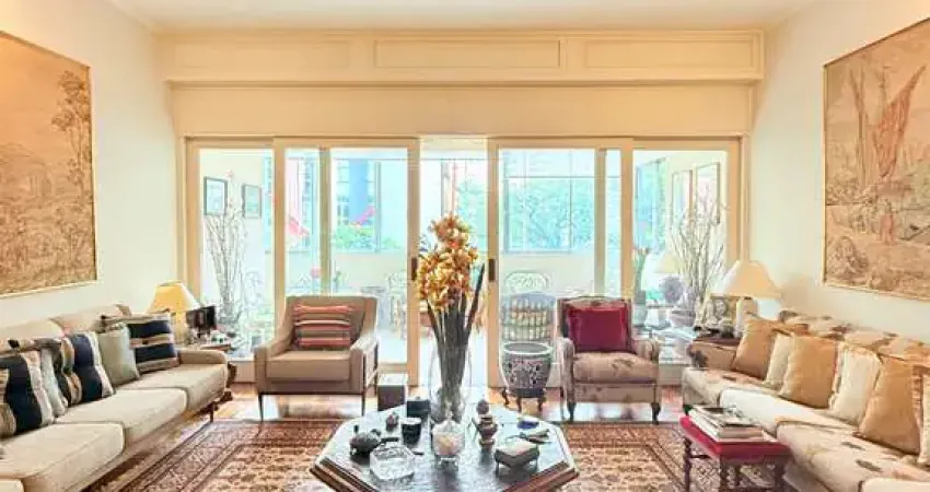 Aconchegante apartamento tipo para venda em higienópolis com 3 quartos, sendo 1 suíte, 220m²