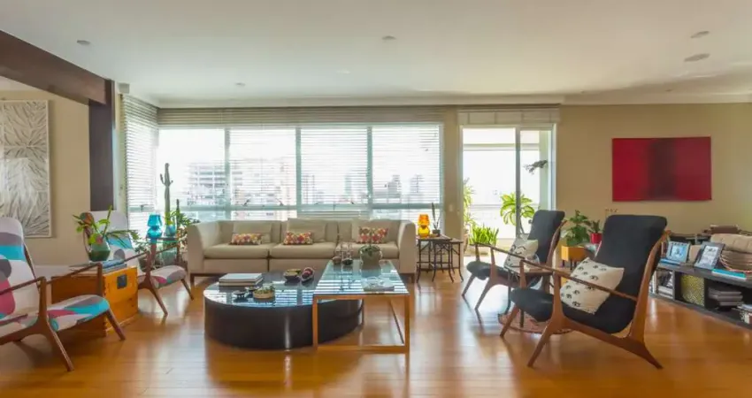 Agradável apartamento tipo para venda em pinheiros com 4 quartos, sendo 4 suítes, 335m²