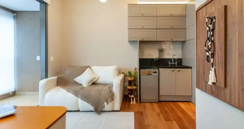 Sensacional apartamento para venda em Vila Nova Conceição com 1 quarto , 33m²
