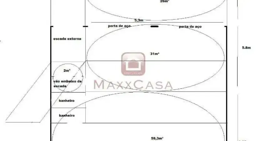 Casa comercial para alugar na Vila Constança, São Paulo