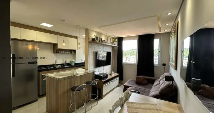 Apartamento para venda em cajamar, portais (polvilho), 2 dormitórios, 1 banheiro, 1 vaga