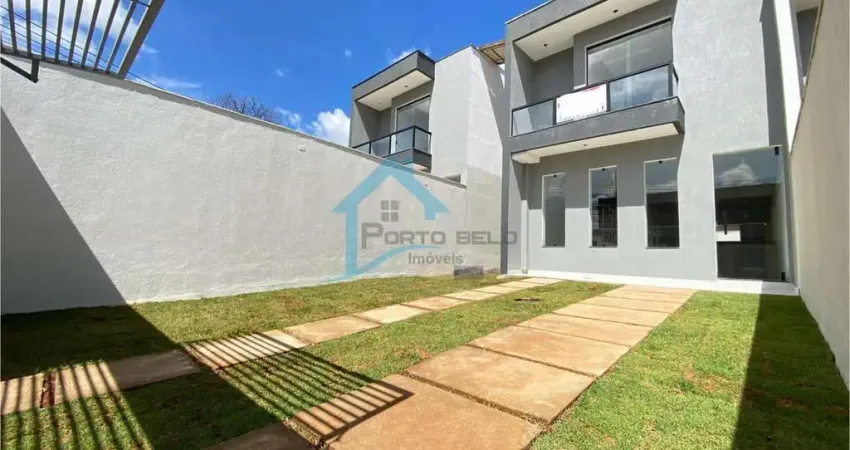Casa Geminada para Venda em Contagem, Centro, 3 dormitórios, 1 suíte, 3 banheiros, 4 vagas