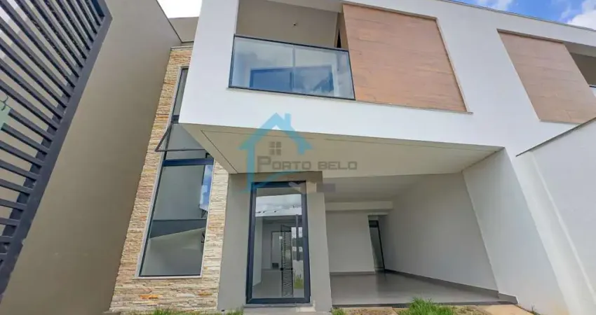 Casa Geminada para Venda em Betim, Guarujá Mansões, 3 dormitórios, 1 suíte, 3 banheiros, 2 vagas