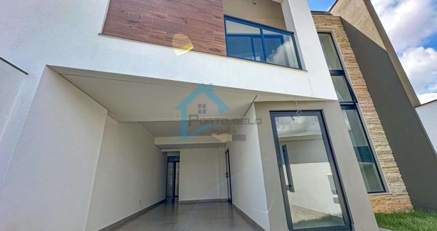 Casa Geminada para Venda em Betim, Guarujá Mansões, 3 dormitórios, 1 suíte, 3 banheiros, 2 vagas