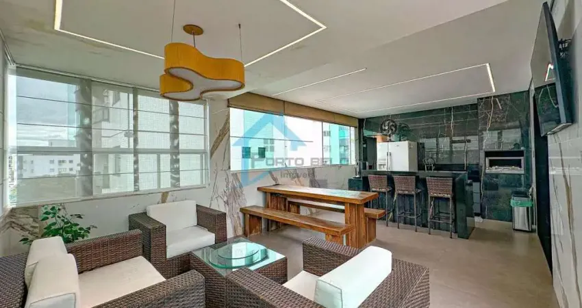 Cobertura para venda em contagem, inconfidentes, 4 dormitórios, 2 suítes, 3 banheiros, 2 vagas