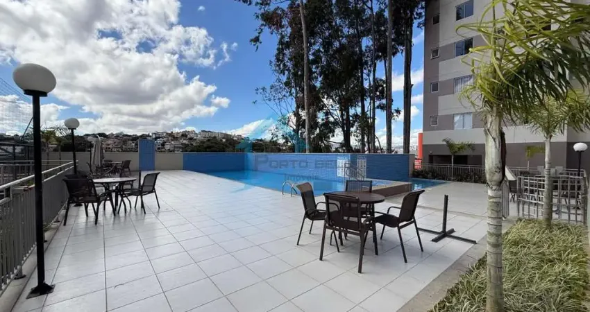 Apartamento 2 quartos para venda em contagem, jk, 2 dormitórios, 1 banheiro, 1 vaga