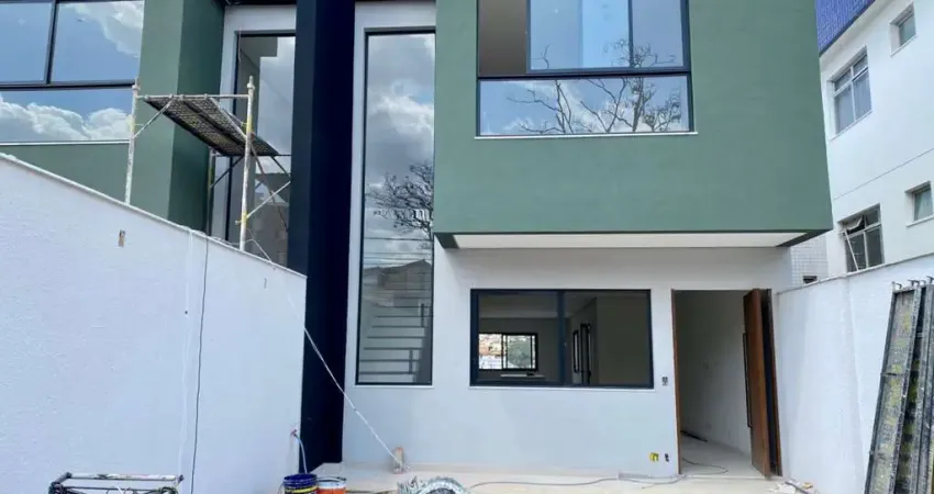 Casa geminada para venda em contagem, alvorada, 3 dormitórios, 1 suíte, 4 banheiros, 4 vagas