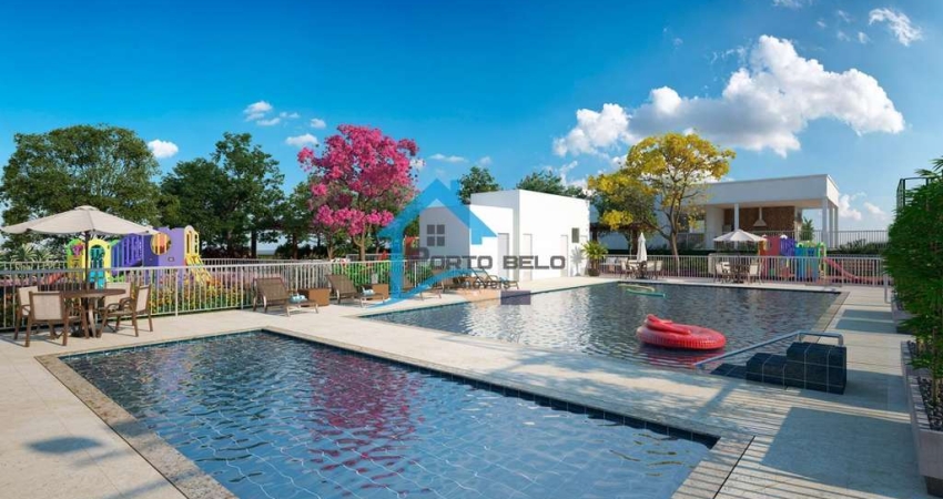 Apartamento 2 quartos para venda em contagem, três barras, 2 dormitórios, 1 banheiro, 1 vaga