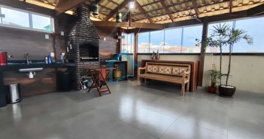 Cobertura para venda em contagem, sapucaias, 2 dormitórios, 2 banheiros, 1 vaga