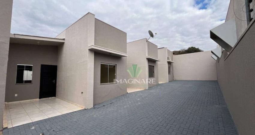 Casa com 2 dormitórios para alugar, 50 m² por R$ 1.686,00/mês - Cancelli - Cascavel/PR