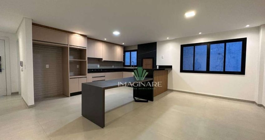 Apartamento com 3 dormitórios para alugar, 113 m² por R$ 3.000,00/mês - Centro - Cascavel/PR