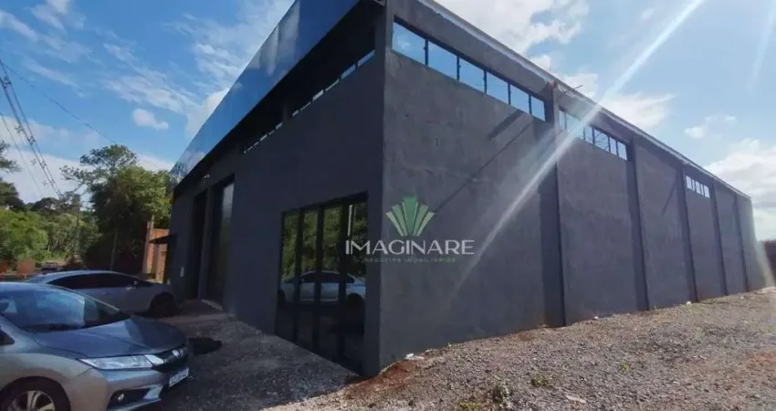 Barracão para alugar, 360 m² por r$ 5.600,00/mês - zona rural - cascavel/pr