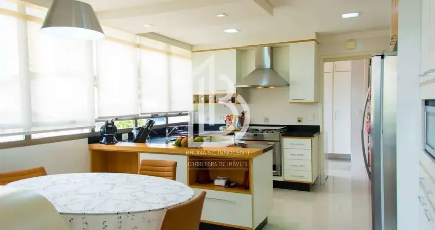 Apartamento alto padrão 248 m² – 3 dorms, 3 vagas, 1 por andar, santo andré