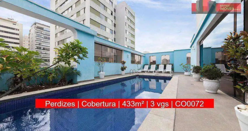 Cobertura à venda R. São Geraldo, 70 - Perdizes, 433m², 3 sts, 3 vgs, Ilhas Seychelles