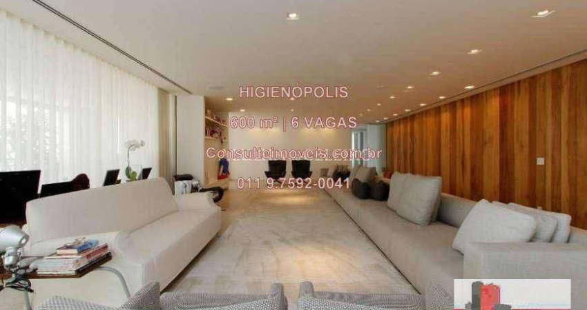 Apartamento à venda, 550 m² por R$ 34.900.000,00 - Higienópolis - São Paulo/SP