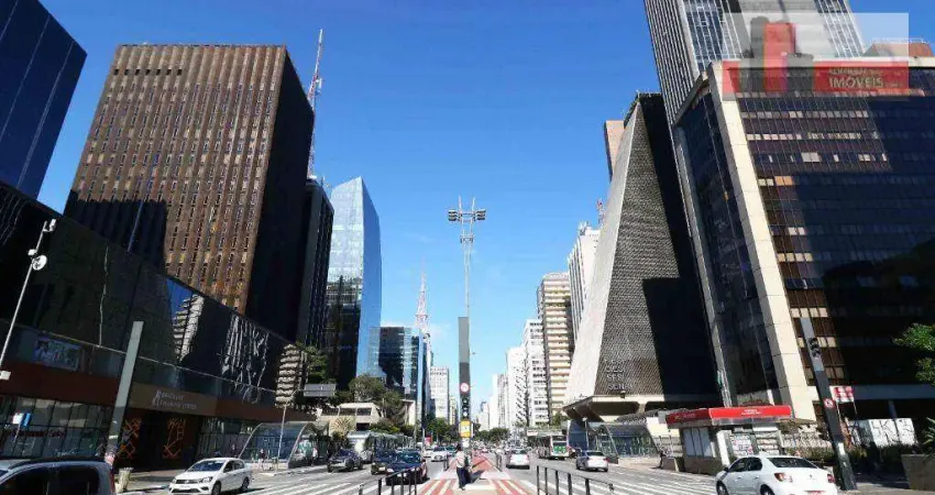 Laje Corporativa Na Av. Paulista, 500 M², 8 Vagas, 8 Banheiros