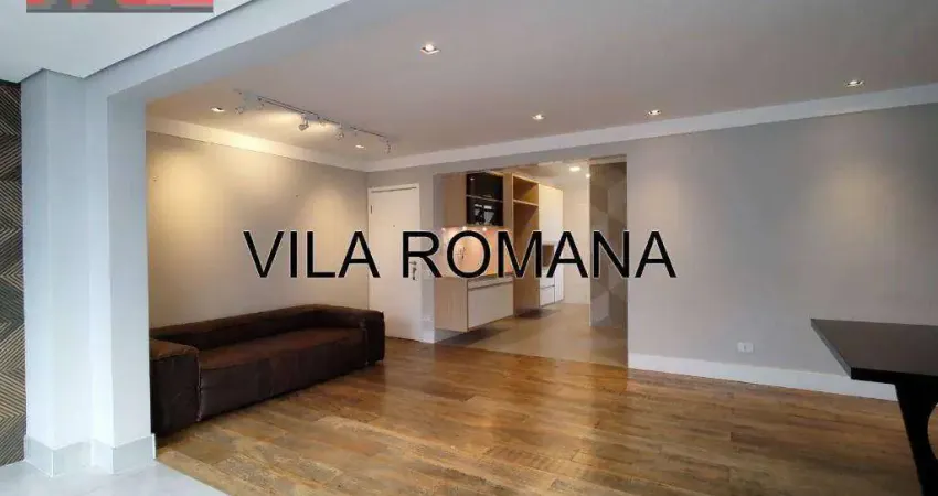 Rua fábia, 123 - vila romana, 3 suítes, 3 vagas, 128m², ed. vivace