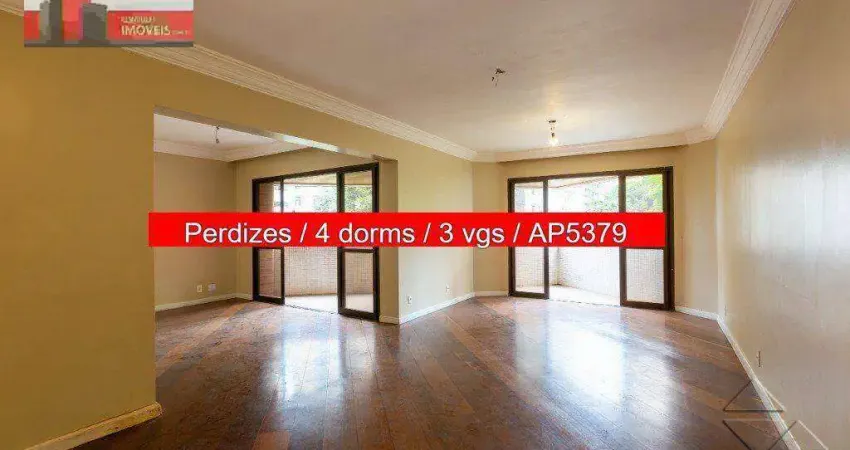 Apartamento Rua Paraguassu, 456 - Perdizes, 4 quartos, 189m², Ed. Adina