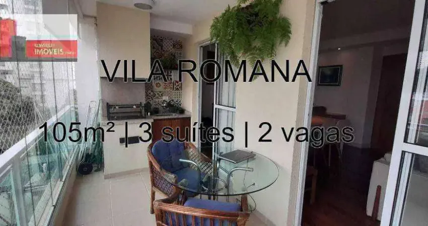 Apartamento com 3 quartos à venda na Rua Scipião, 471, Vila Romana, São Paulo