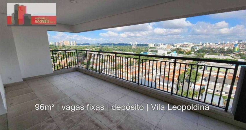 Av. Imperatriz Leopoldina, 1623 - Vila Leopoldina, Vista Parque Villa Lobos, 96m²
