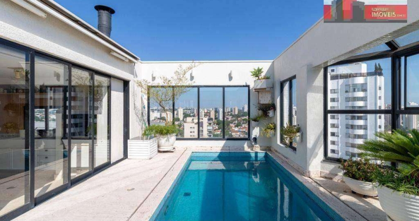 Cobertura R. Morais de Barros, 770 - Campo Belo, 390m², 4 sts, 5 vagas, Maison D'amboise