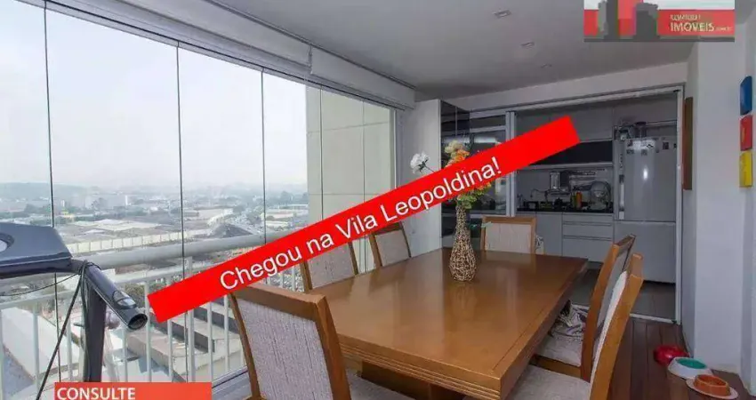 Apartamento R. Senador Joaquim Ribeiro do Valle, 151 - Vila Leopoldina, 93m², 2 vgs, Tribeca (SUSPENSO).