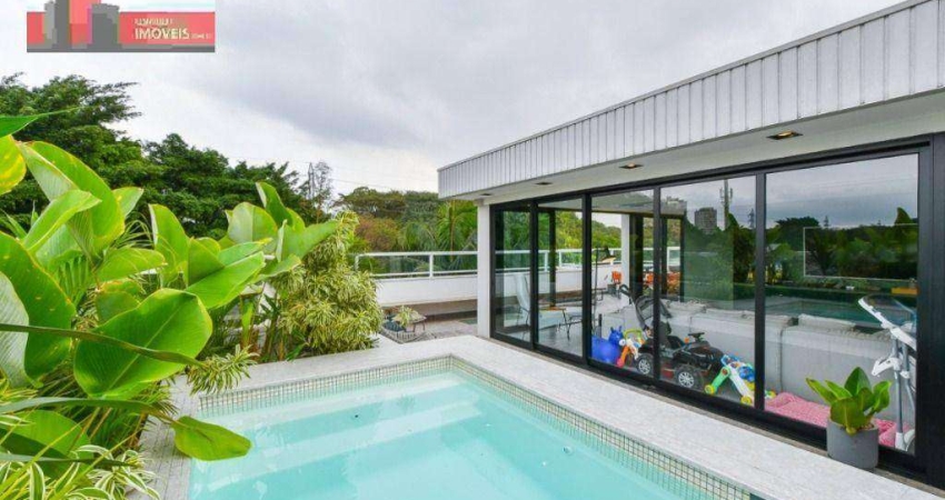 Cobertura R. Pedralva, 87 - Alto de Pinheiros, 260m², Ed. Altair