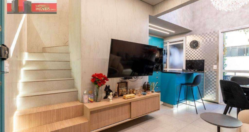 Apartamento Duplex, R. Manuel da Nóbrega, 646 - Paraíso, 42m², Ibirapuera Loft